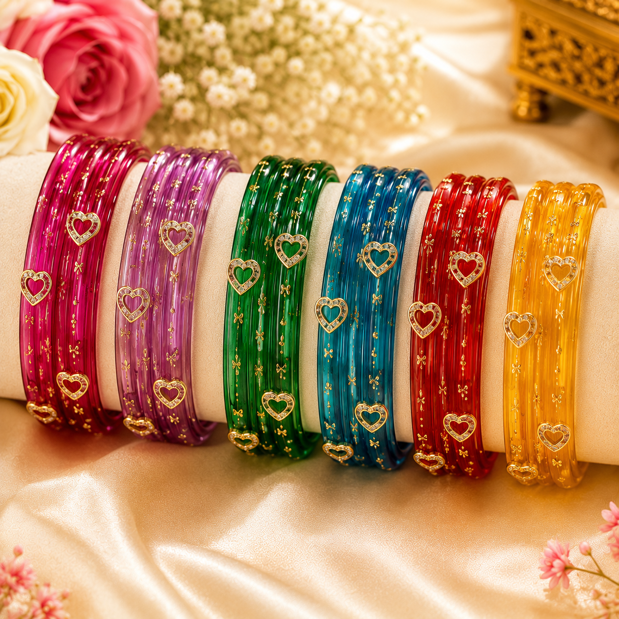 Heart  Bangles