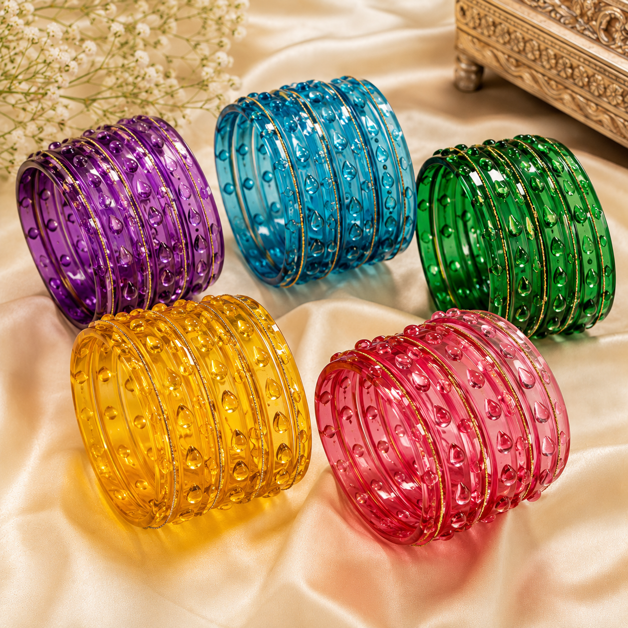 Raindrop  Bangles